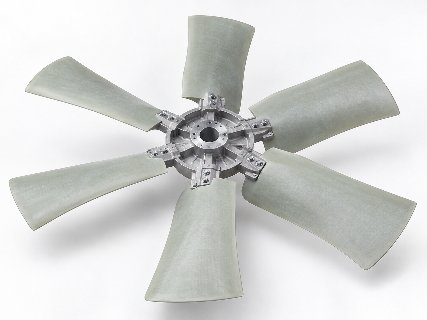 Axial fan for cooling tower retrofit