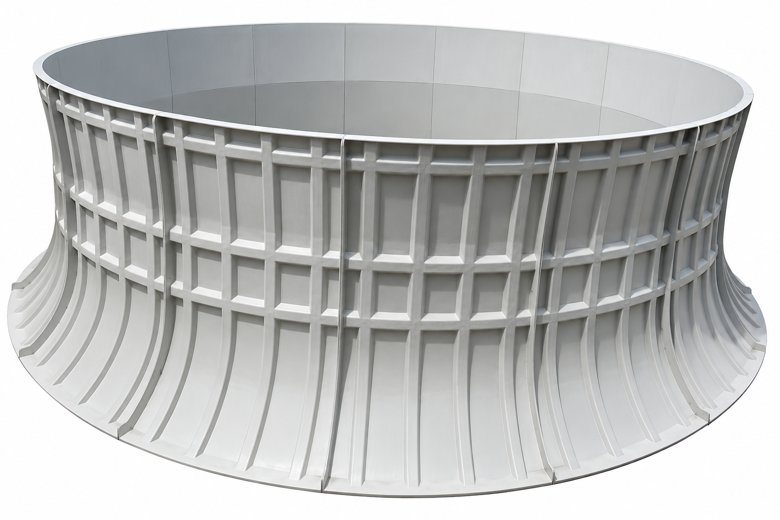 Illustrative cooling tower fan cylinder